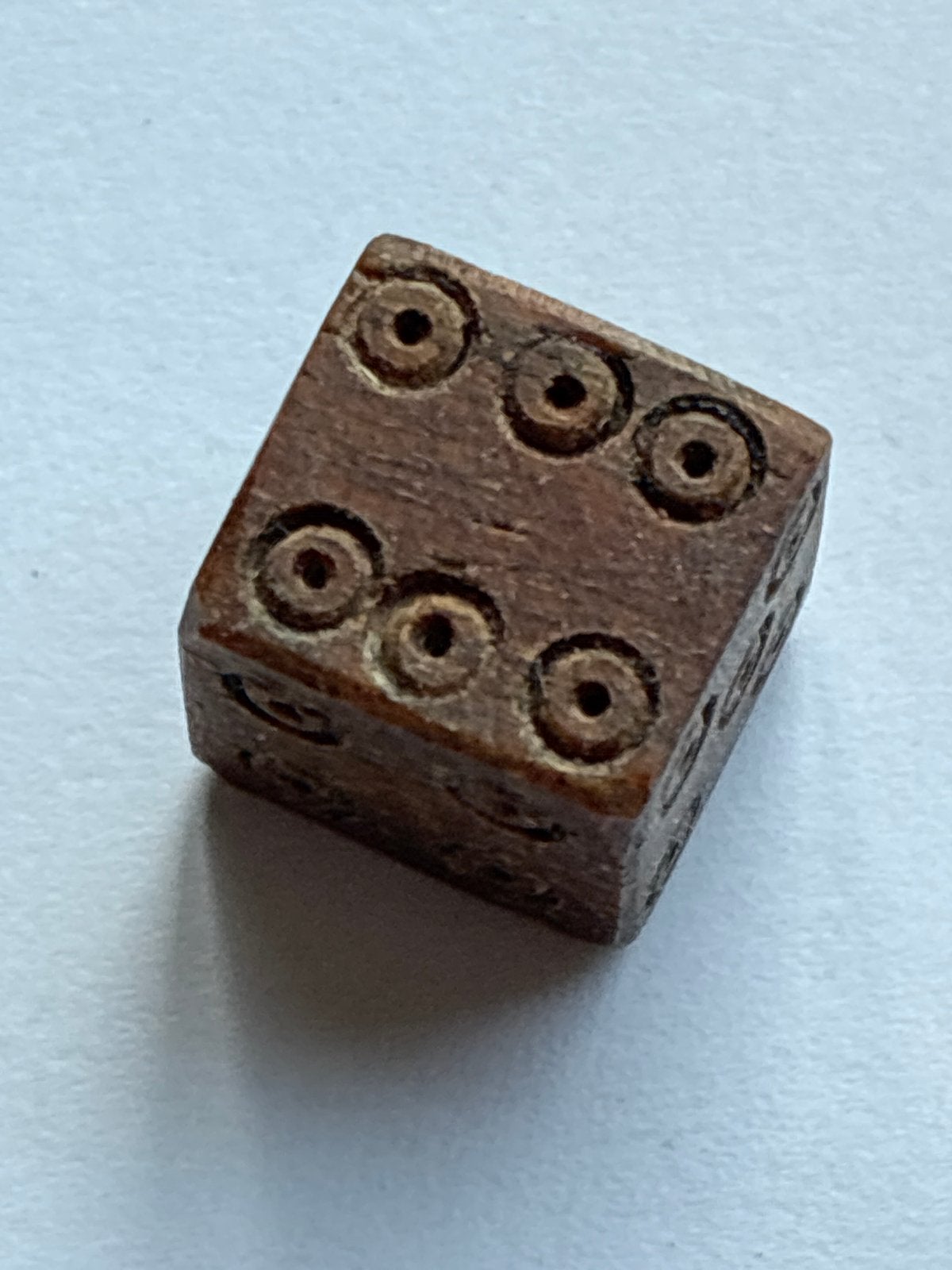 Antieke Romeinse Legioensdobbelsteen van Been, Ophalen of Verzenden