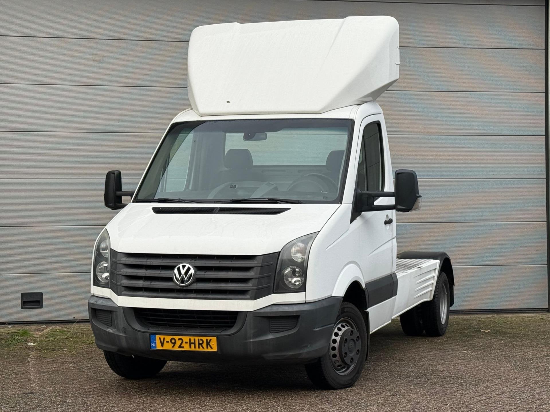 Volkswagen CRAFTER | 8.5 TON TREKKEN | RIJDT SUPER!, Euro 5, Gebruikt, Zwart, 4 cilinders