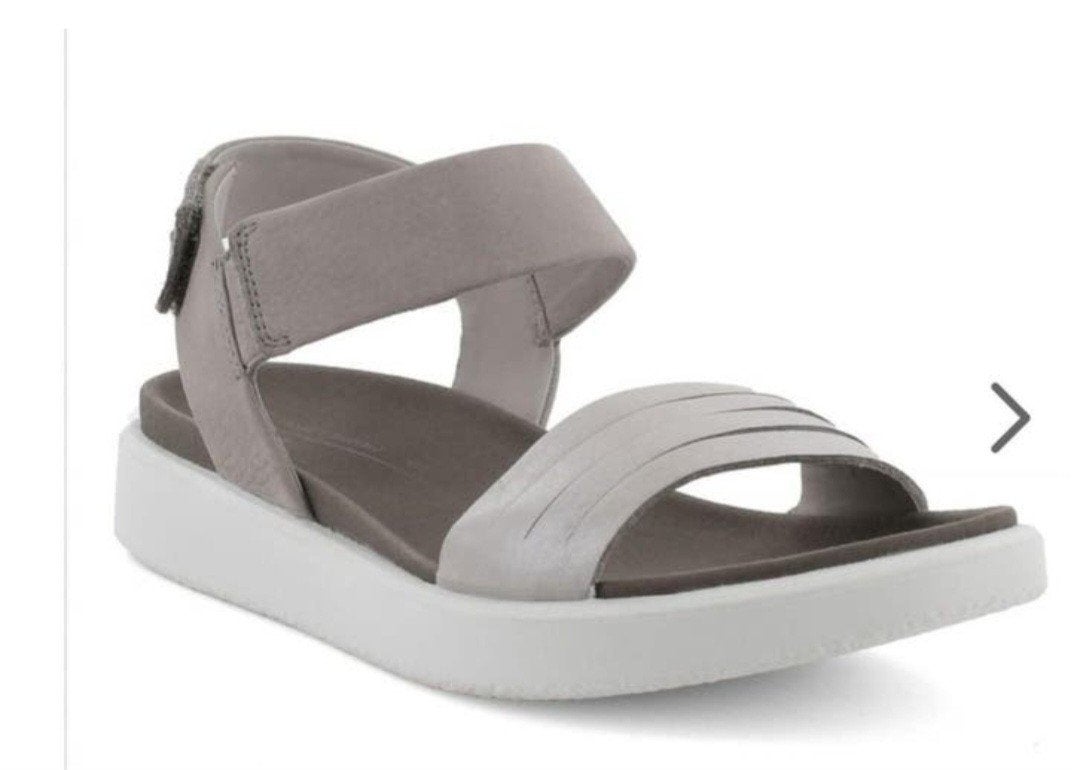 Ecco moonrock leren sandalen, maat 40, grijs/leverkleur, Kleding | Dames, Schoenen, Ecco, Grijs, Gedragen, Sandalen of Muiltjes
