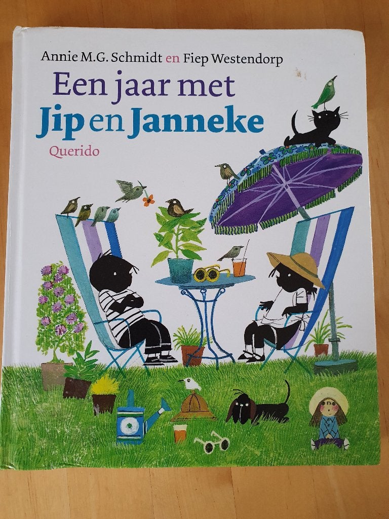 Een jaar met Jip en Janneke  van Annie M.G. Schmidt, Boeken, Ophalen of Verzenden, Gelezen, Fictie algemeen