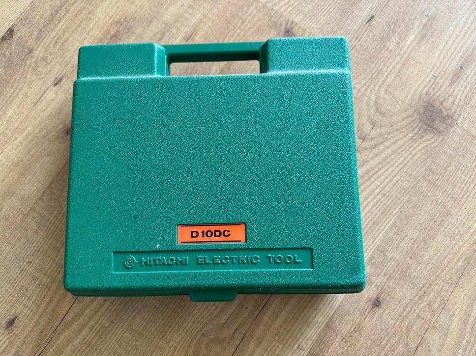 Hitachi D10DC Boormachine met Oplader en Koffer, Ophalen of Verzenden, Gebruikt
