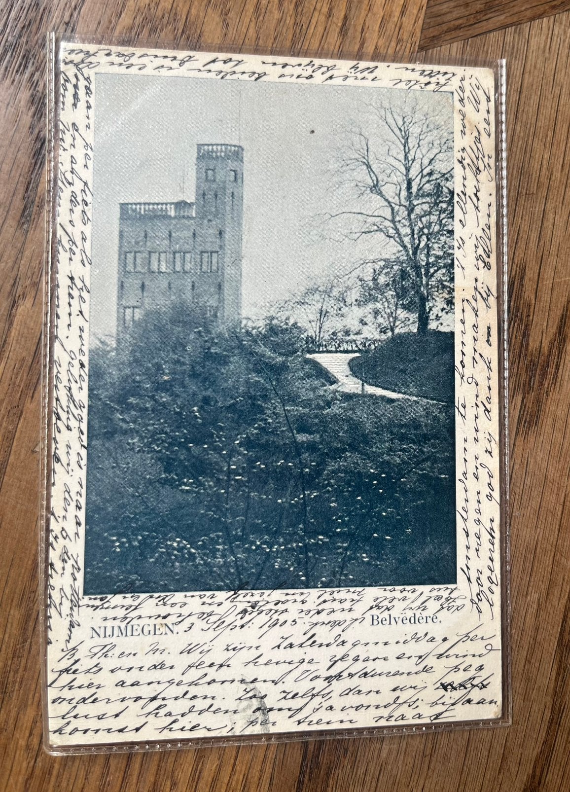 Nijmegen, Belvedere, Ophalen of Verzenden, Gelopen, Gelderland