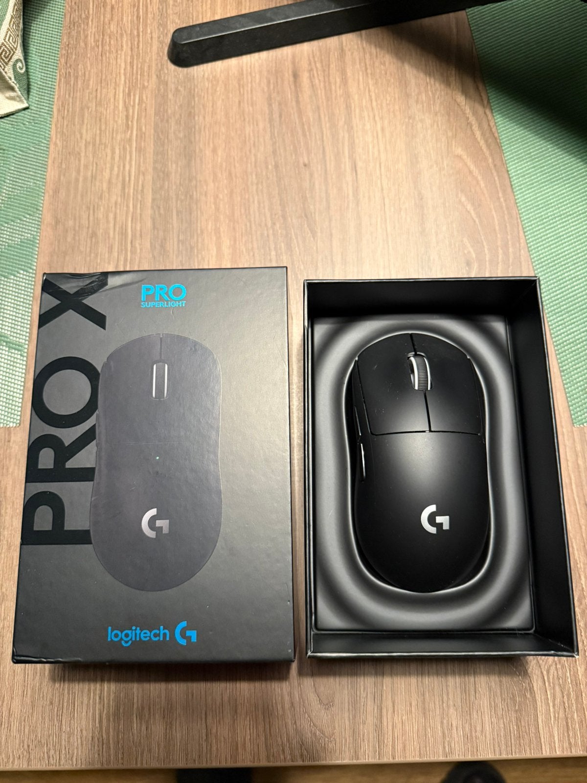 Logitech G pro x Wireless muis zwart NIEUWSTAAT!, Muis, Gaming muis, Rechtshandig, Ophalen of Verzenden