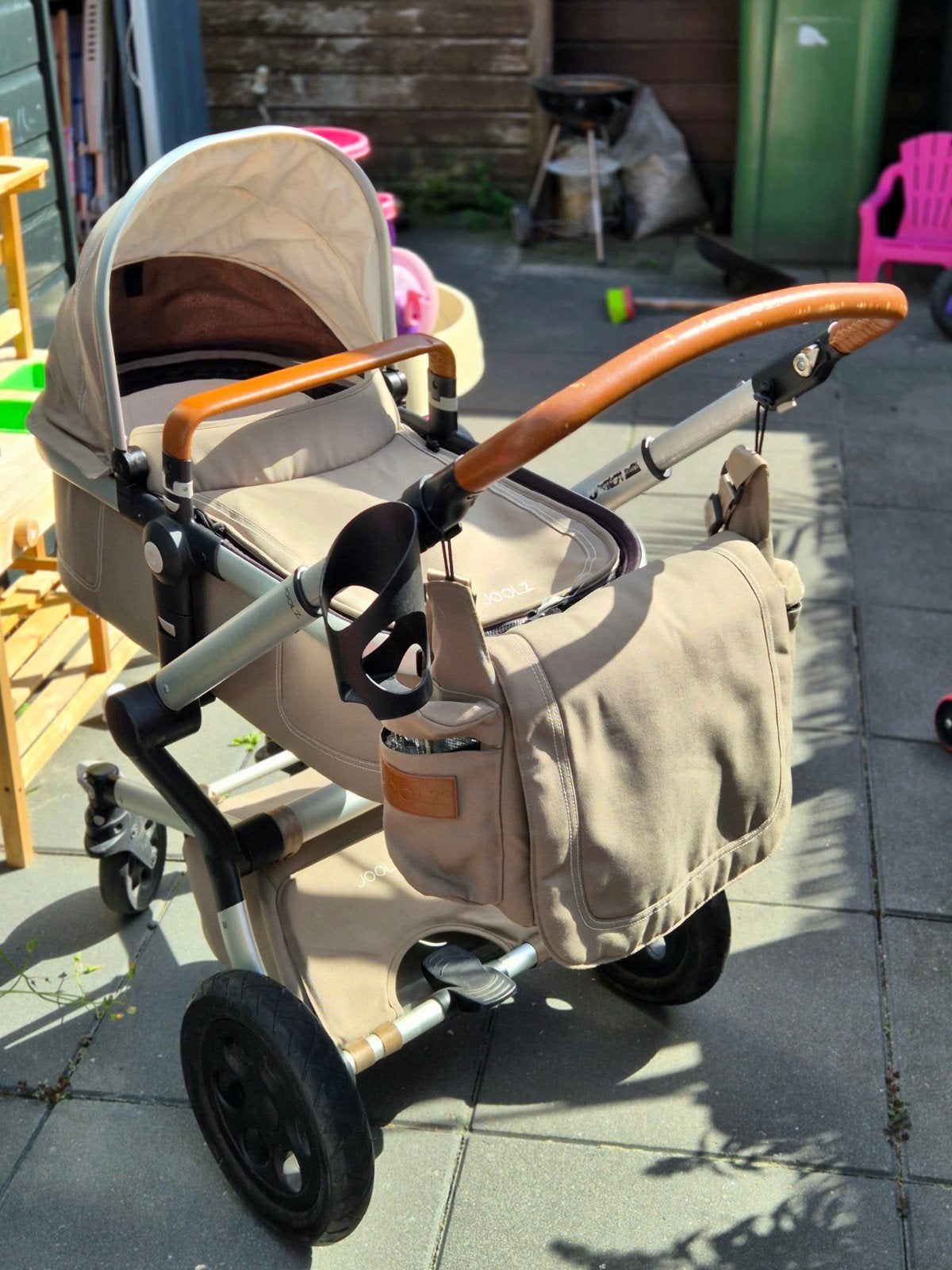 Joolz Day (1) + ACCESSOIRES (Complete kinderwagen), Gebruikt, Verstelbare duwstang, Combiwagen, Ophalen