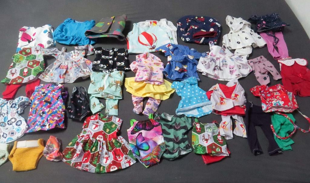 poppenkleertjes pakket babypop born little 36cm, Ophalen of Verzenden, Nieuw, Babypop
