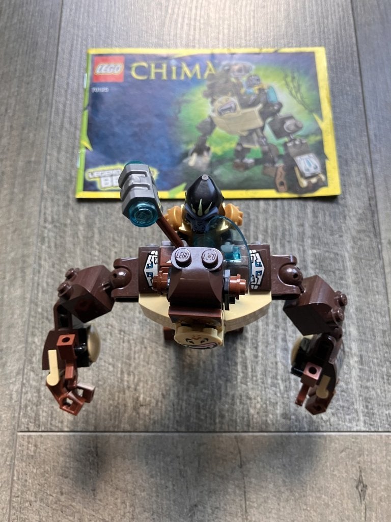 LEGO Chima Gorilla legendebeest - 70125, Overige thema's, Lego, Compleet, Ophalen of Verzenden