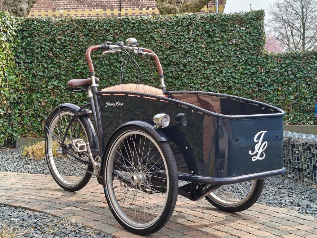 Electrische Johnny Loco E-Cargo bakfiets dutch delight, Fietsen en Brommers, Fietsen | Bakfietsen, Ophalen, Gebruikt, Elektrisch