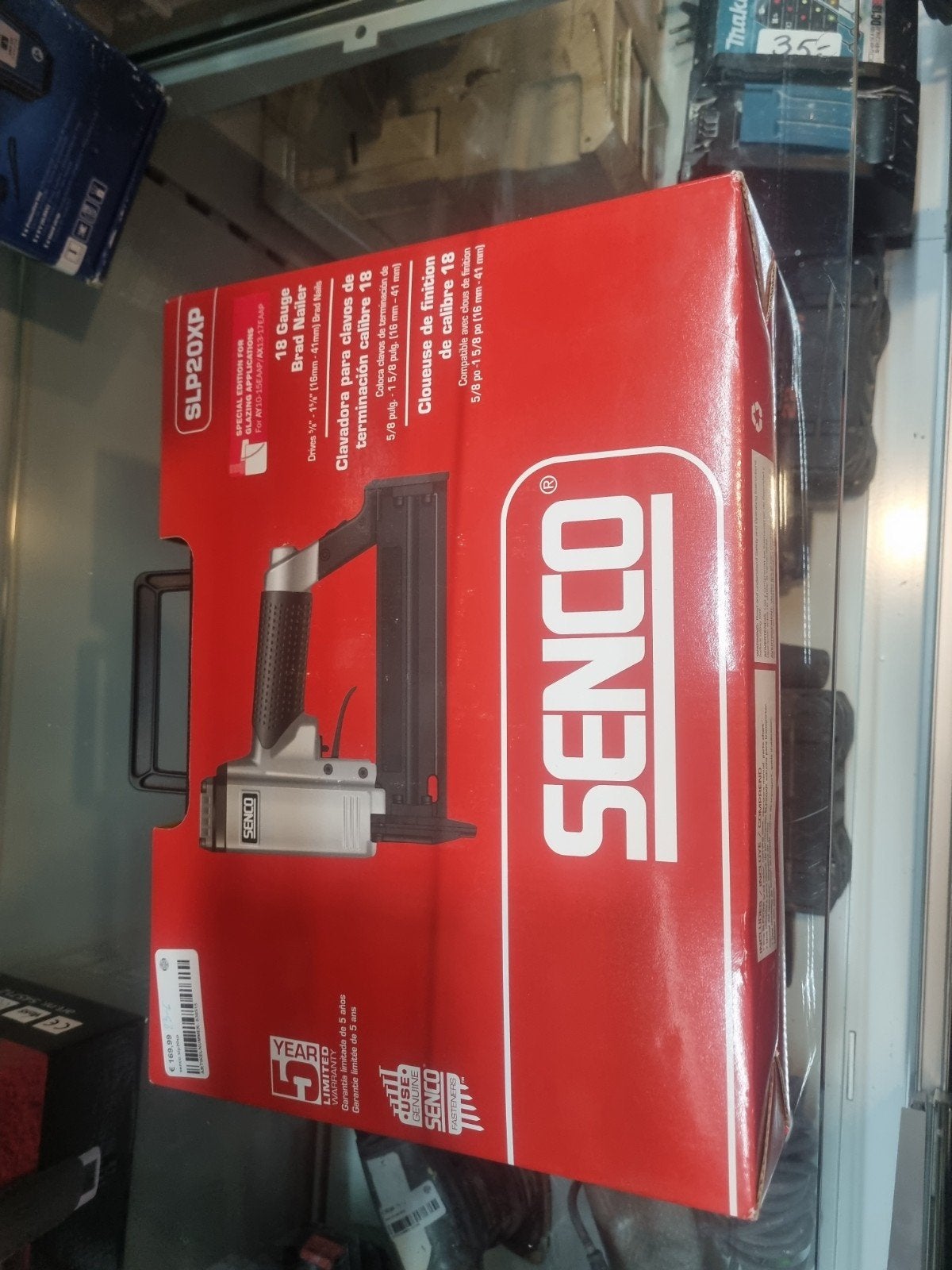 Senco SLP20XP Brad Nailer - Nieuw in doos, Doe-het-zelf en Verbouw, Ophalen of Verzenden, Nieuw, Tacker/nietmachine, Overige merken