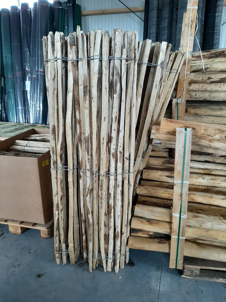 Kastanje schapenhekwerk 90, 105, 120 cm/latafstand 5 Cm!!, Ophalen, Nieuw, Hout, Tuinhek