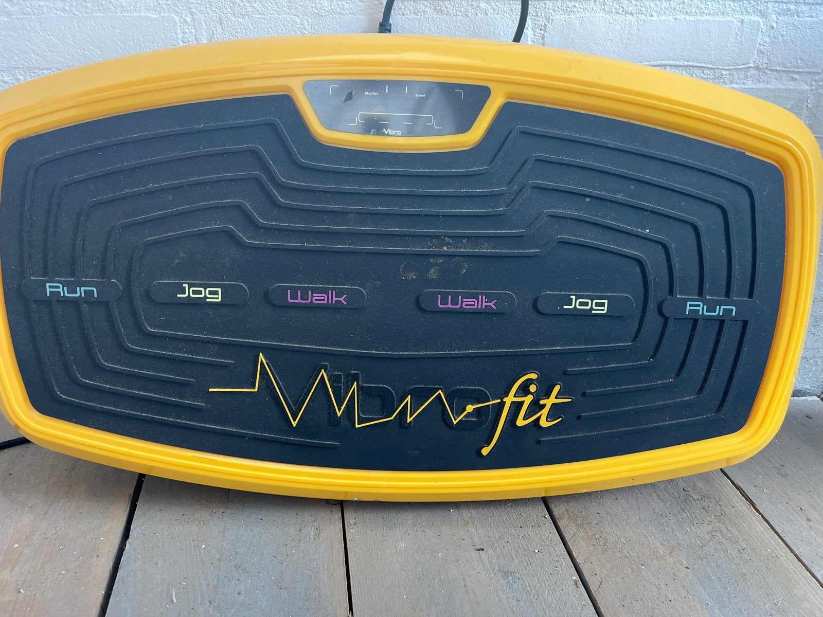 Powerplate trilplaat - Fitnesstrainer voor thuis, Ophalen, Kunststof, Gebruikt, Trilplaat