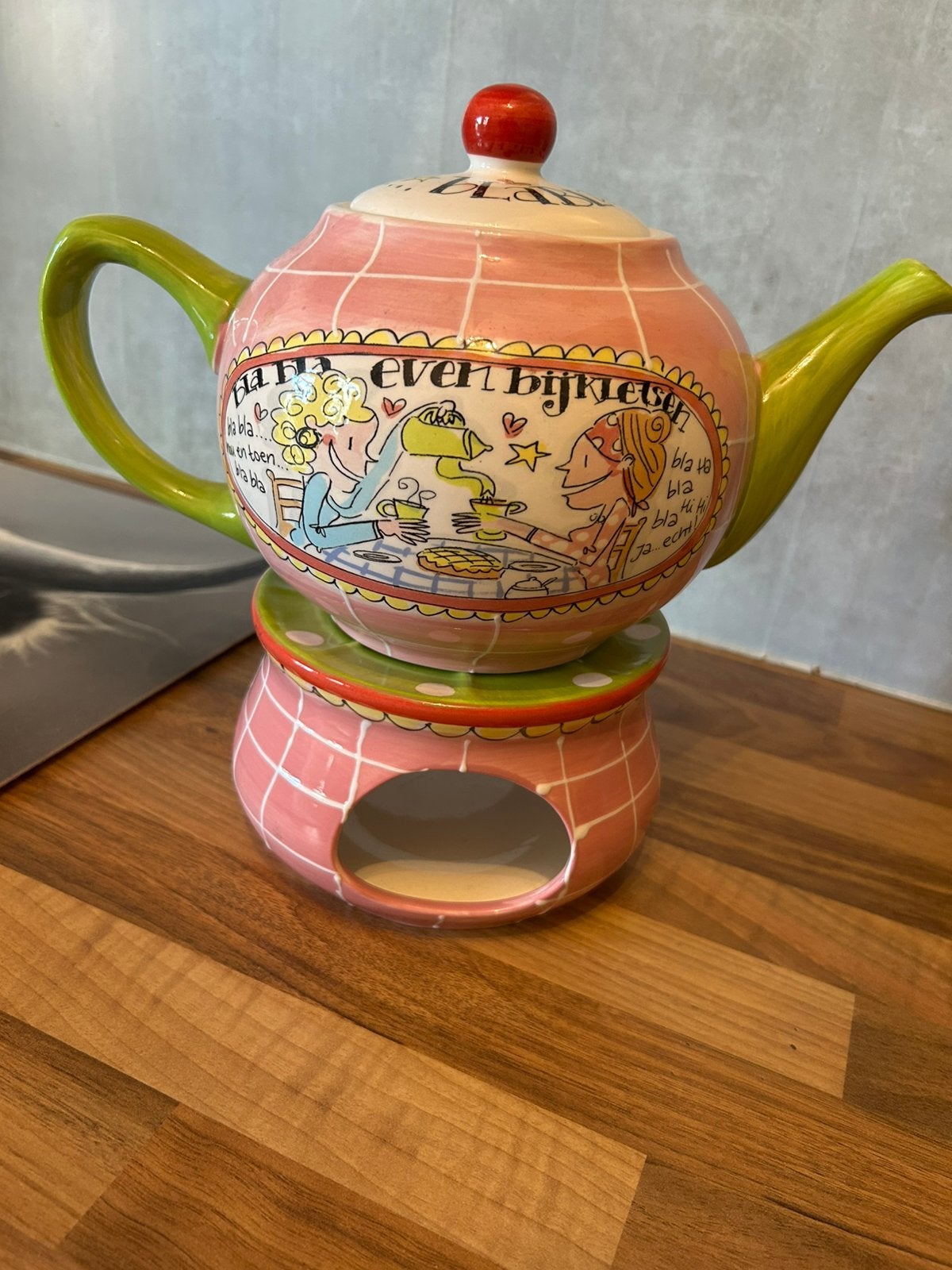 Thee pot blond Amsterdam, Ophalen, Zo goed als nieuw, Aardewerk, Overige typen