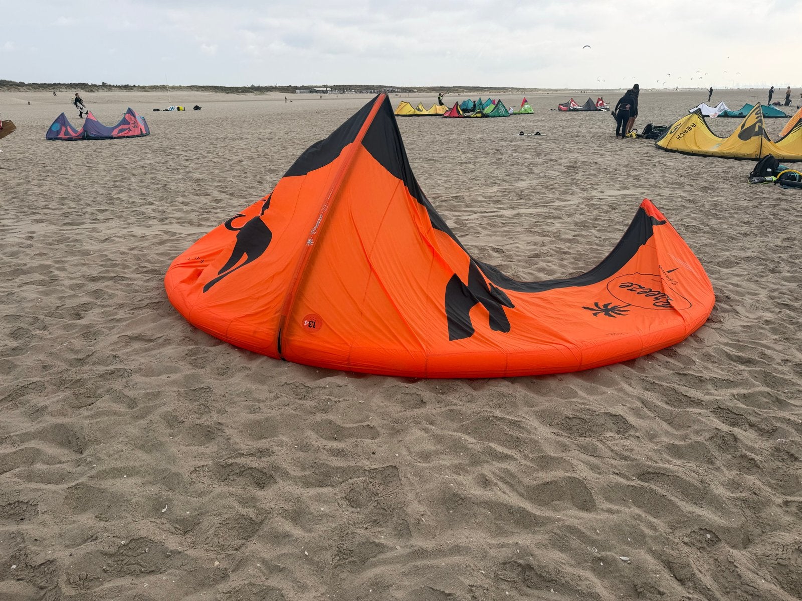 F-one Breeze V4 - 13m - Lightwind Kite, Ophalen of Verzenden, Gebruikt, 13 m², Kite