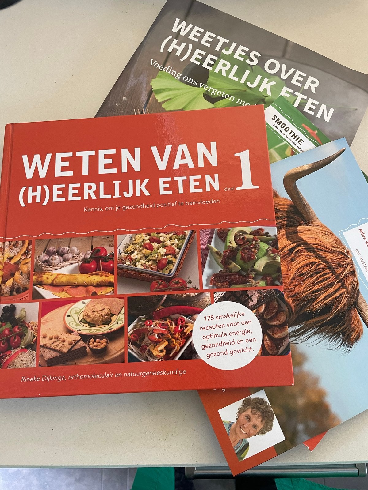 Rineke Dijkinga - Weten van (H)eerlijk eten deel 1, Gelezen, Overige typen, Ophalen of Verzenden, Gezond koken