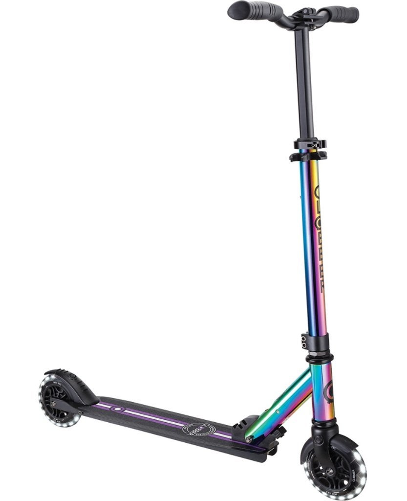 Globber Flow Element Lights Neochrome vouwstep met gratis ve, Ophalen of Verzenden, Nieuw, Overige typen