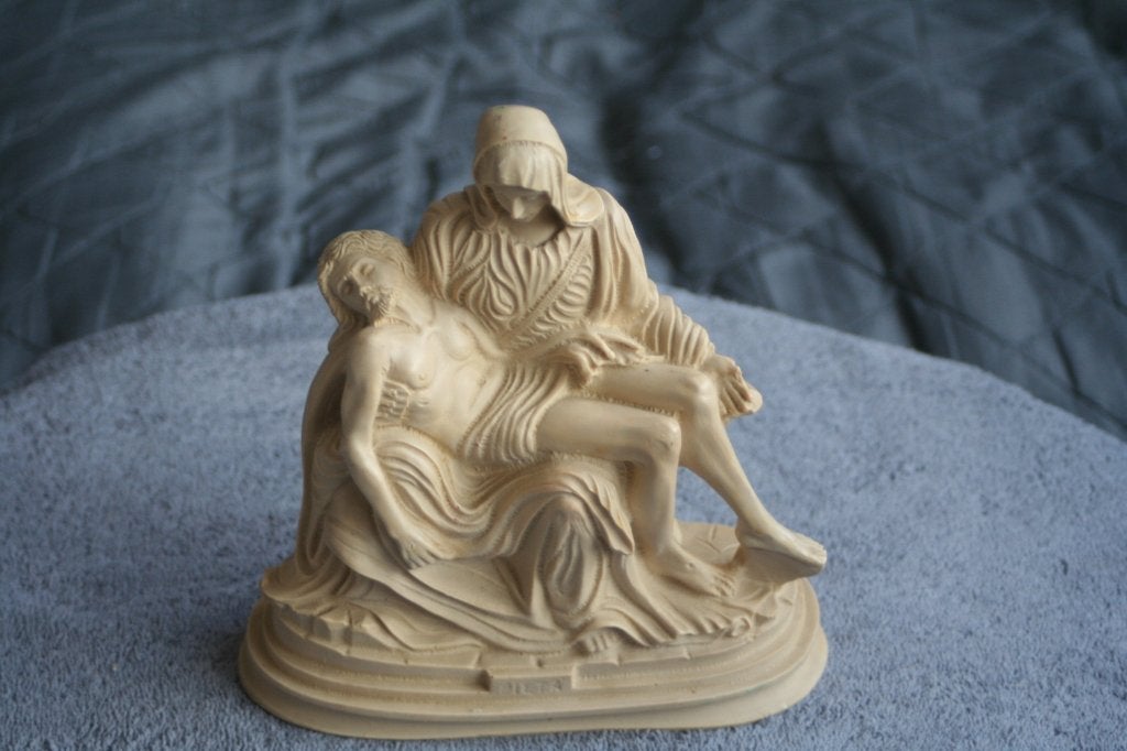 Antieke mooie de Pietà van Michelangelo,, Ophalen of Verzenden
