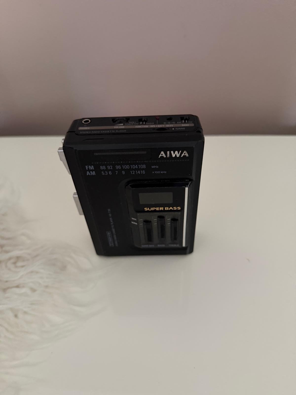 Aiwa HS-T 30 Walkman met radio - Vintage cassette speler, Verzenden, Walkman