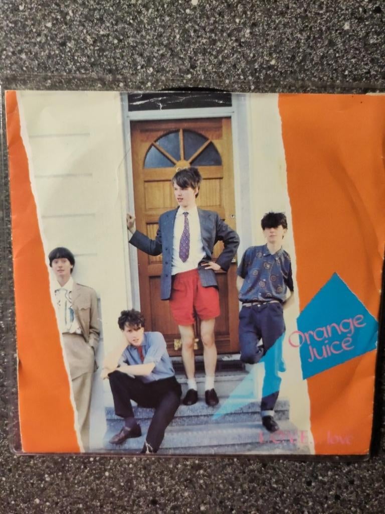 ORANGE JUICE - L.O.V.E. LOVE / INTUITION TOLD ME (7" VINYL), Ophalen of Verzenden, Gebruikt, 7 inch, Single