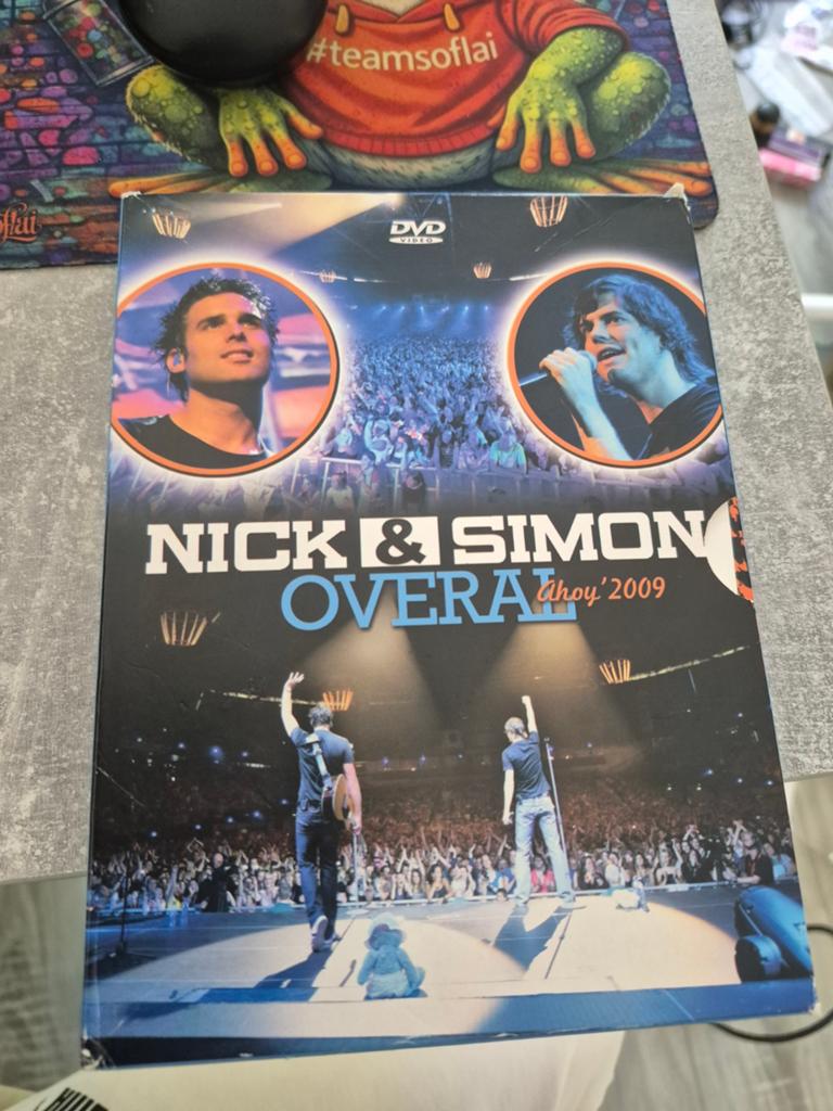 Nick & Simon OVERALL Ahoy' 2009 DVD + 2CD, Alle leeftijden, Ophalen of Verzenden, Gebruikt