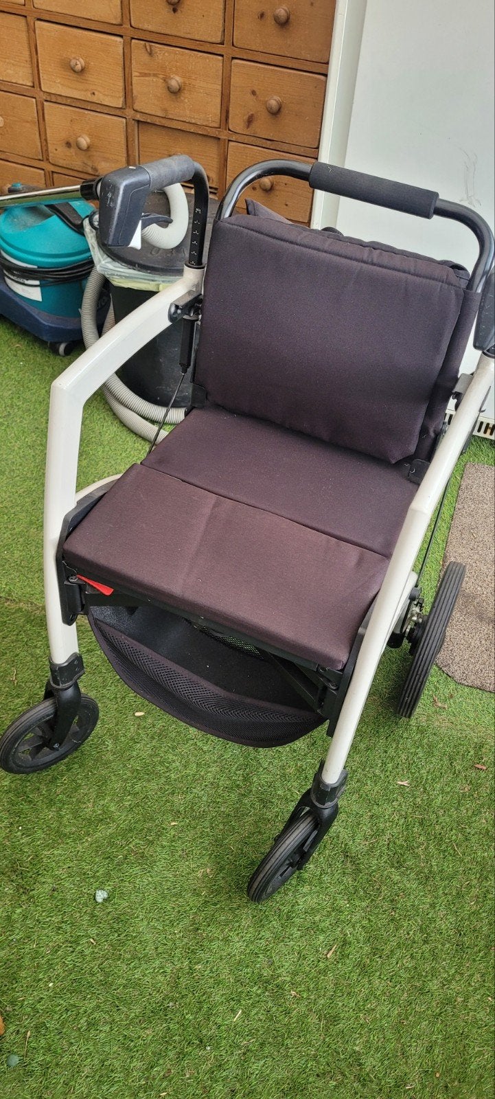 rollz rolstoel/rollator + travel cover, Diversen, Ophalen, Duwrolstoel