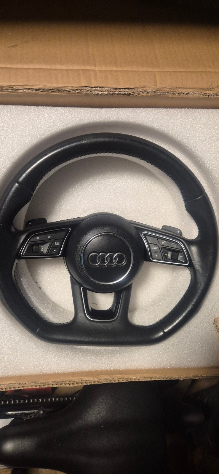 Audi A3 Stuurwiel - Origineel en Gebruikt zonder Airbag, Ophalen of Verzenden, Gebruikt, Audi