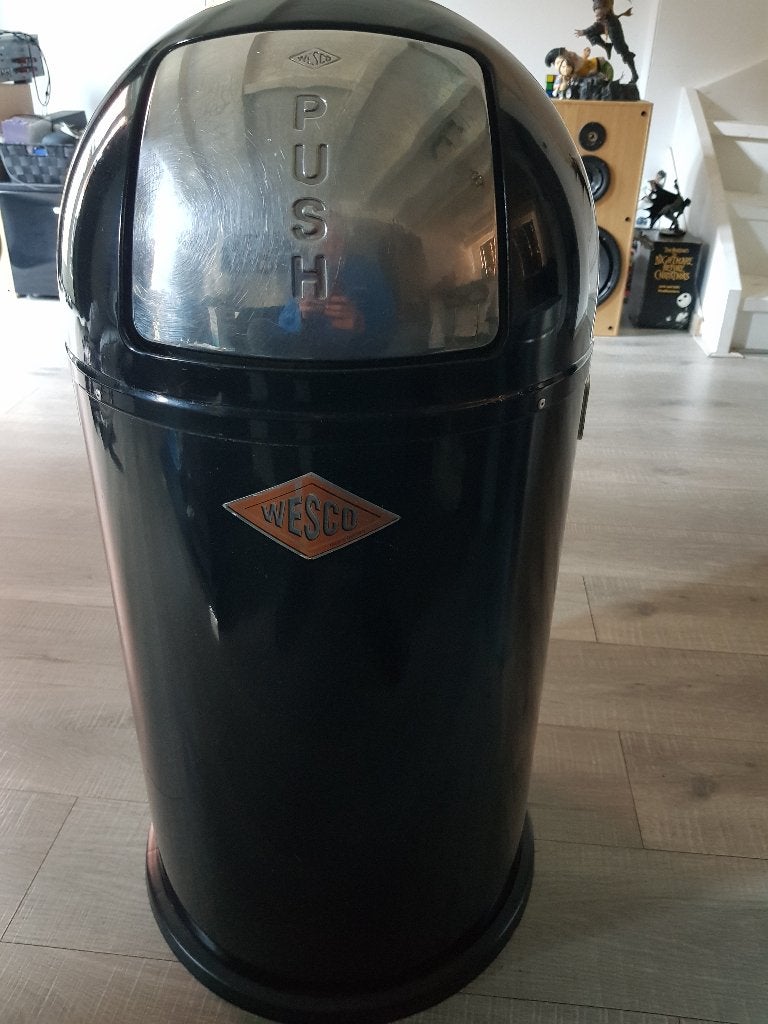 Wesco 175 831 - 62 Pushboy afvalemmer/prullenbak, Ophalen, Gebruikt, 40 liter of meer, 75 – 100