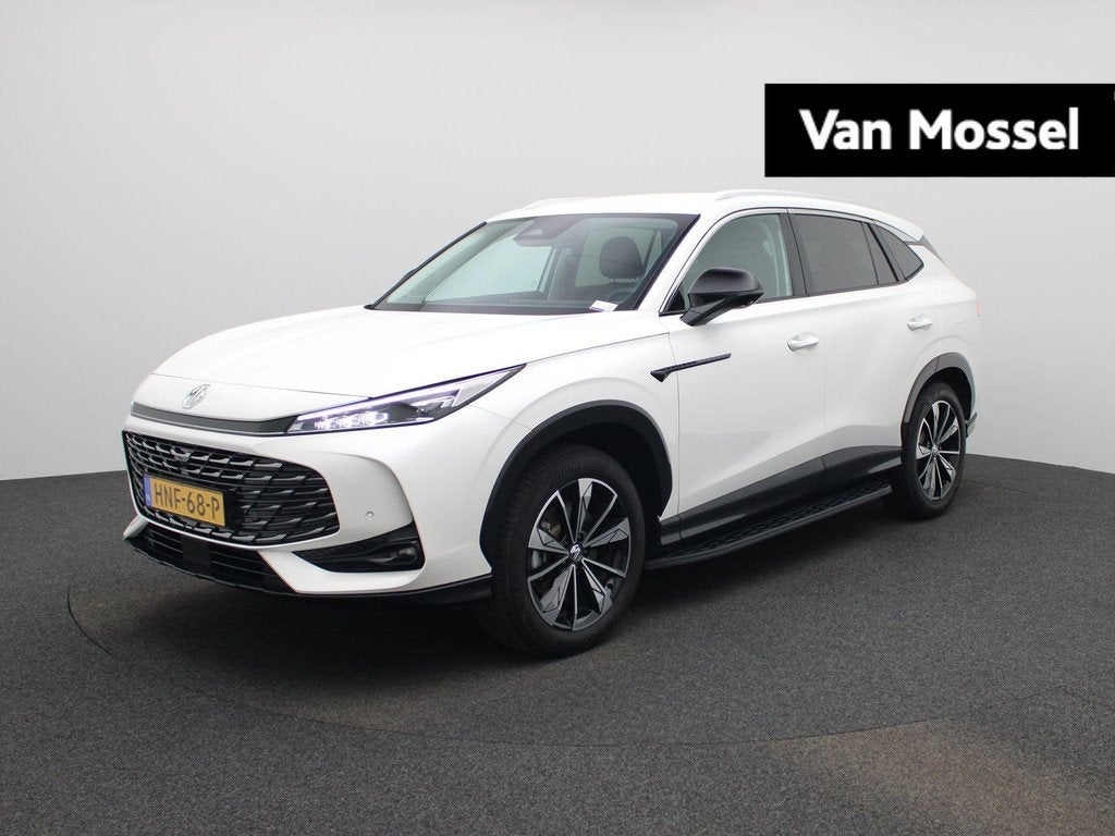 MG HS 1.5 PHEV Aut. Luxury, Auto's, MG, 12 maanden, Stof, 4 cilinders, Hybride Elektrisch/Benzine