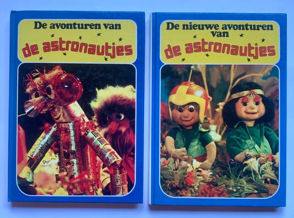 2 Boeken De Avonturen van de Astronautjes 1978, Ophalen of Verzenden, Gelezen, Fictie algemeen