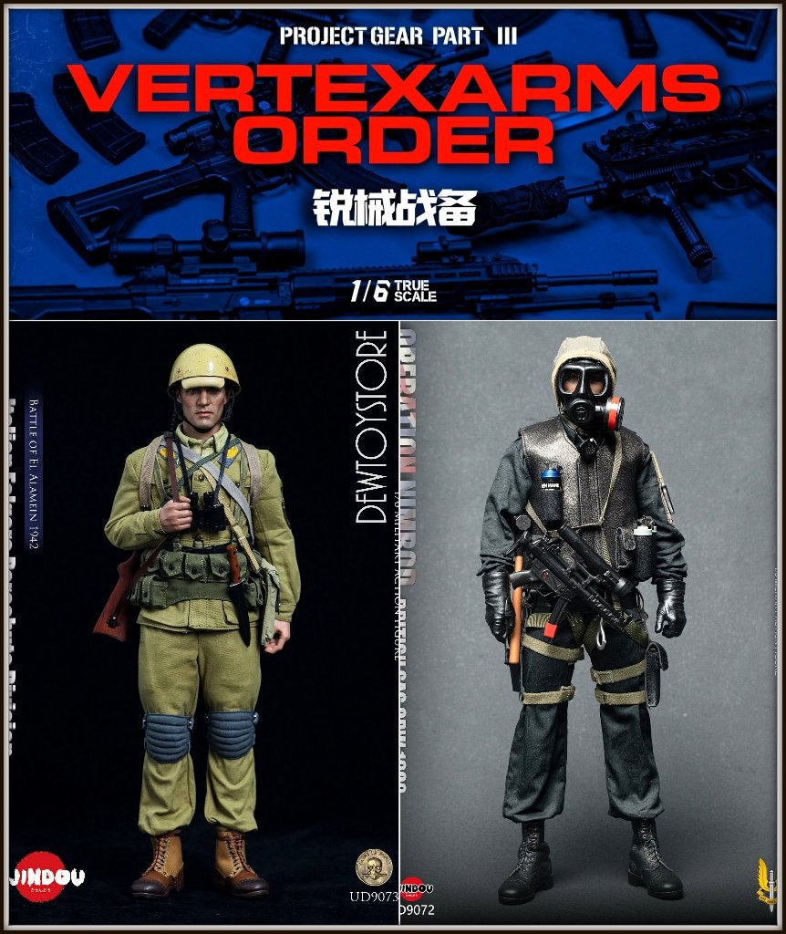[𝗣𝗿𝗲-𝗼𝗿𝗱𝗲𝗿] 1/6 Scale Military Soldier Action Figure, Verzenden, Nieuw