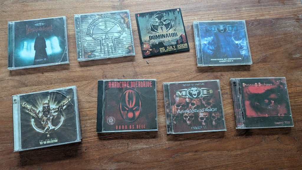 Diverse Hardcore cd's, Cd's en Dvd's, Ophalen of Verzenden, Gebruikt, Overige genres
