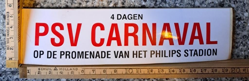 Sticker PSV carnaval op de promenade Philips stadion, Verzamelen, Stickers, Zo goed als nieuw, Ophalen of Verzenden