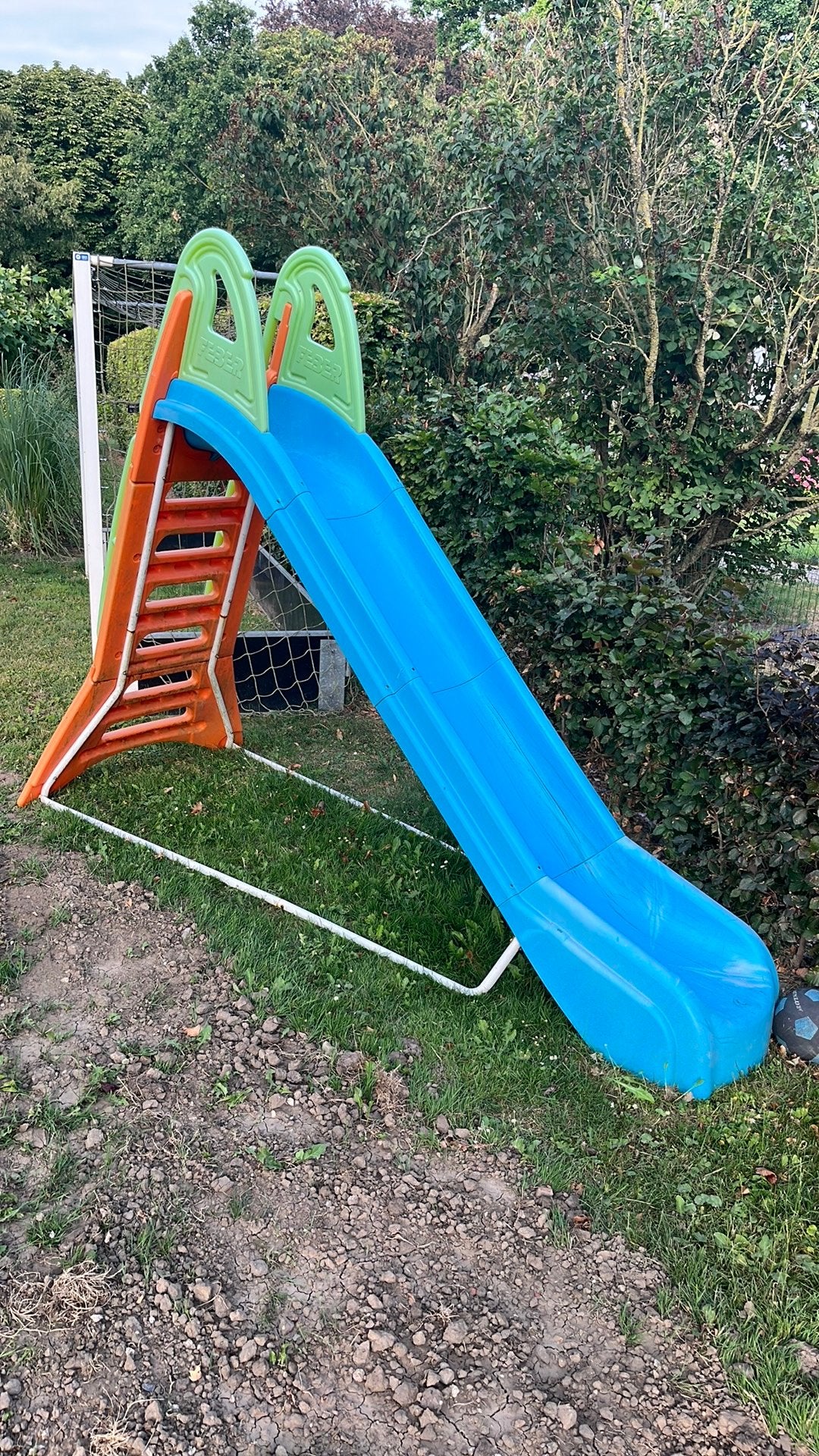 Feber mega waterglijbaan, Ophalen, Gebruikt