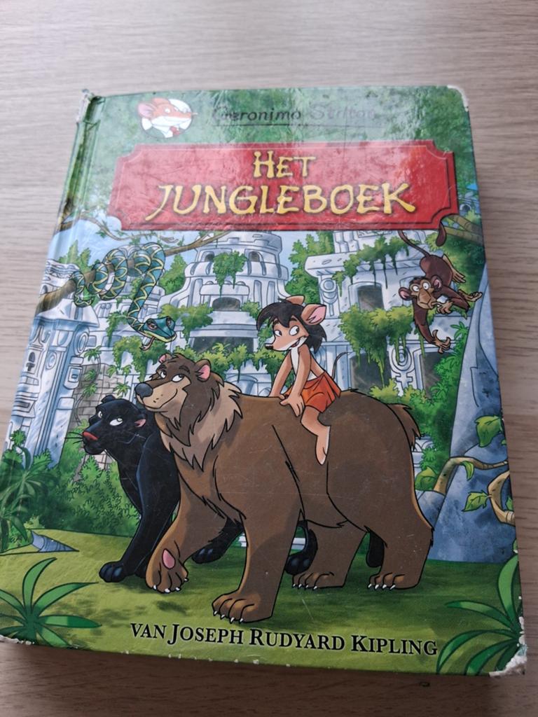 Het Jungleboek - Klassiek avontuur van Rudyard Kipling, Boeken, Kinderboeken | Jeugd | onder 10 jaar, Ophalen of Verzenden, Gelezen