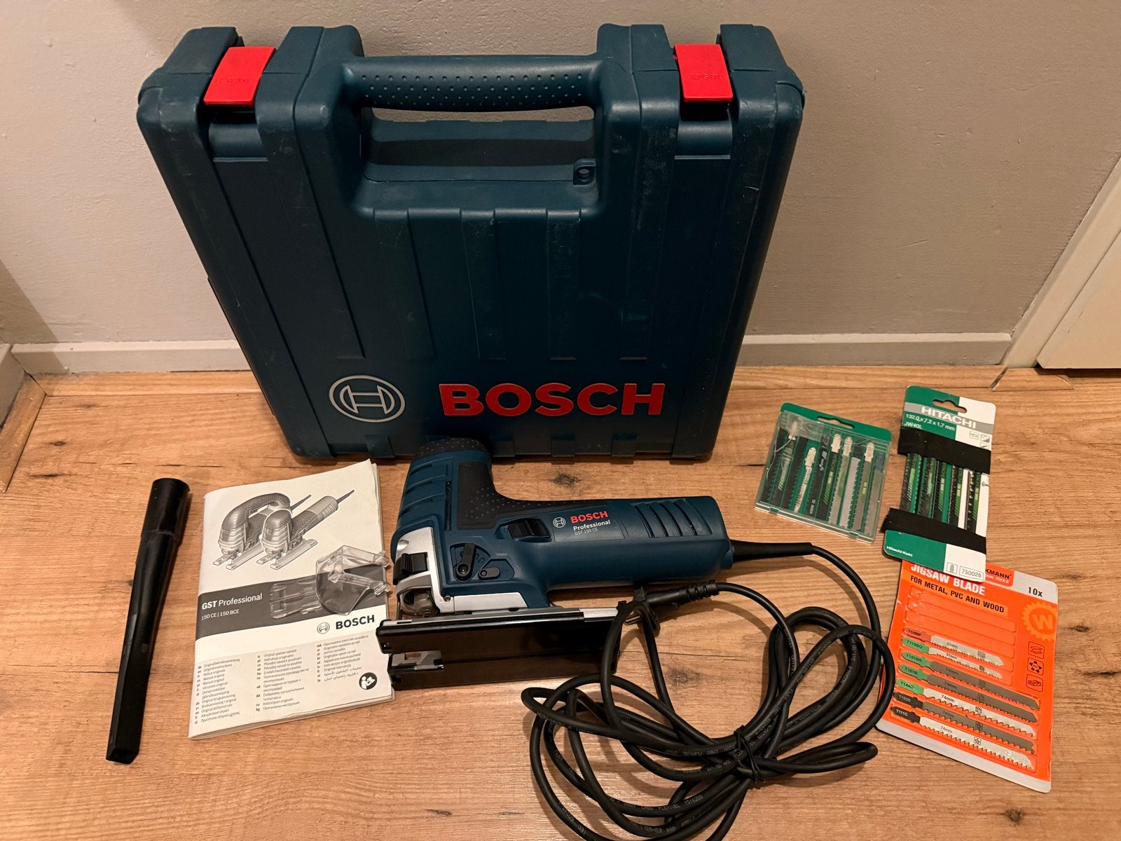 Bosch Professional GST 150 CE Decoupeerzaag, Ophalen of Verzenden, Zo goed als nieuw, Zaag, Bosch