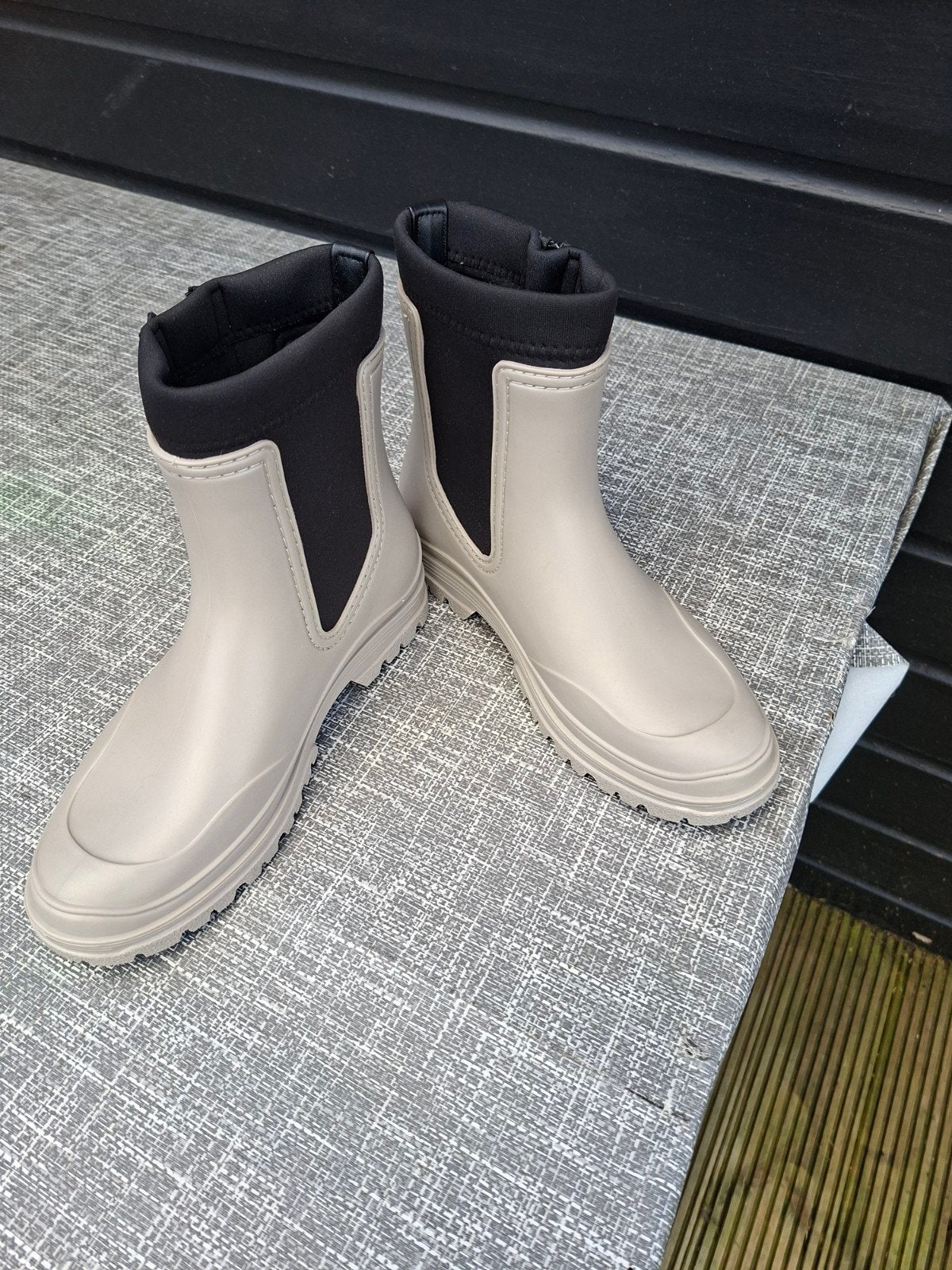 NIEUW - Gevavi Jill dameslaars taupe mt 41 met rits, Nieuw, Ophalen of Verzenden, Regenlaarzen, Overige kleuren