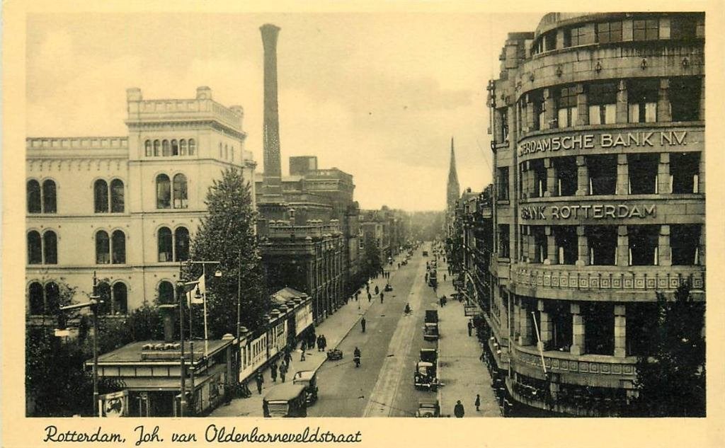 388-259-023 Rotterdam Joh van Oldenbarneveldstraat, Verzenden, Voor 1920, Zuid-Holland