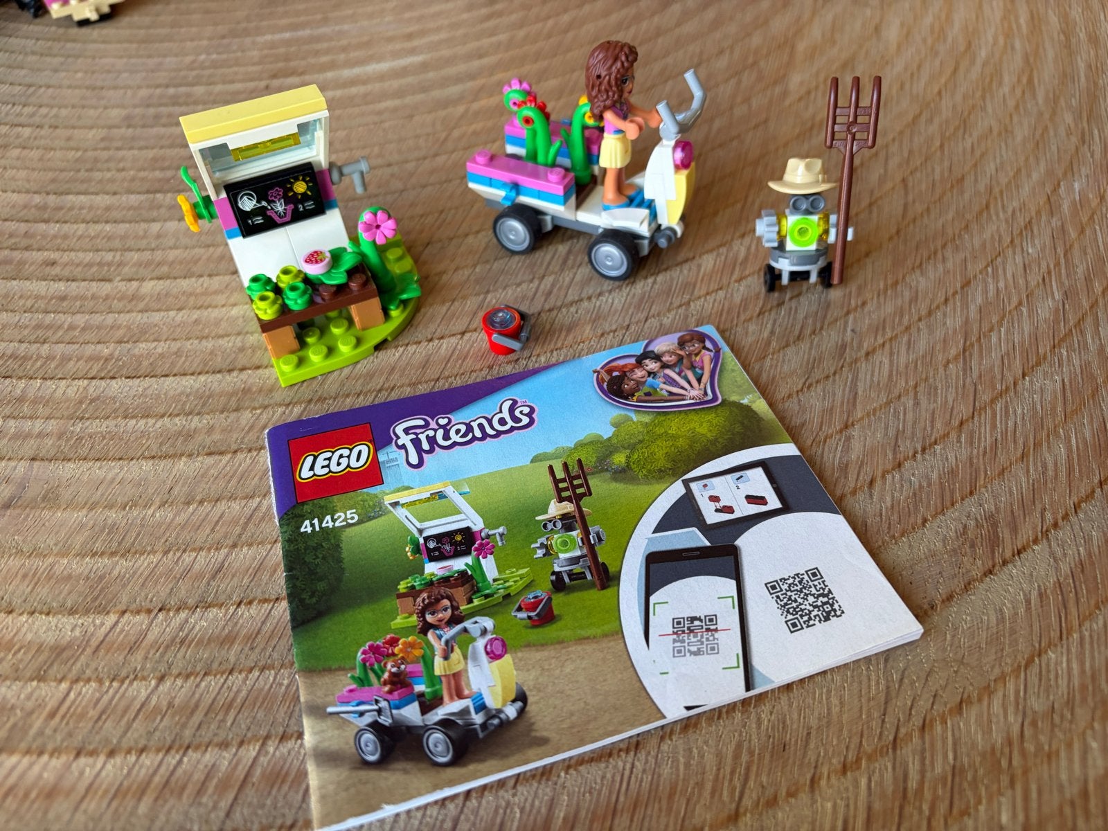 LEGO Friends 41425 Olivia's Bloementuin, Ophalen of Verzenden, Zo goed als nieuw, Overige merken