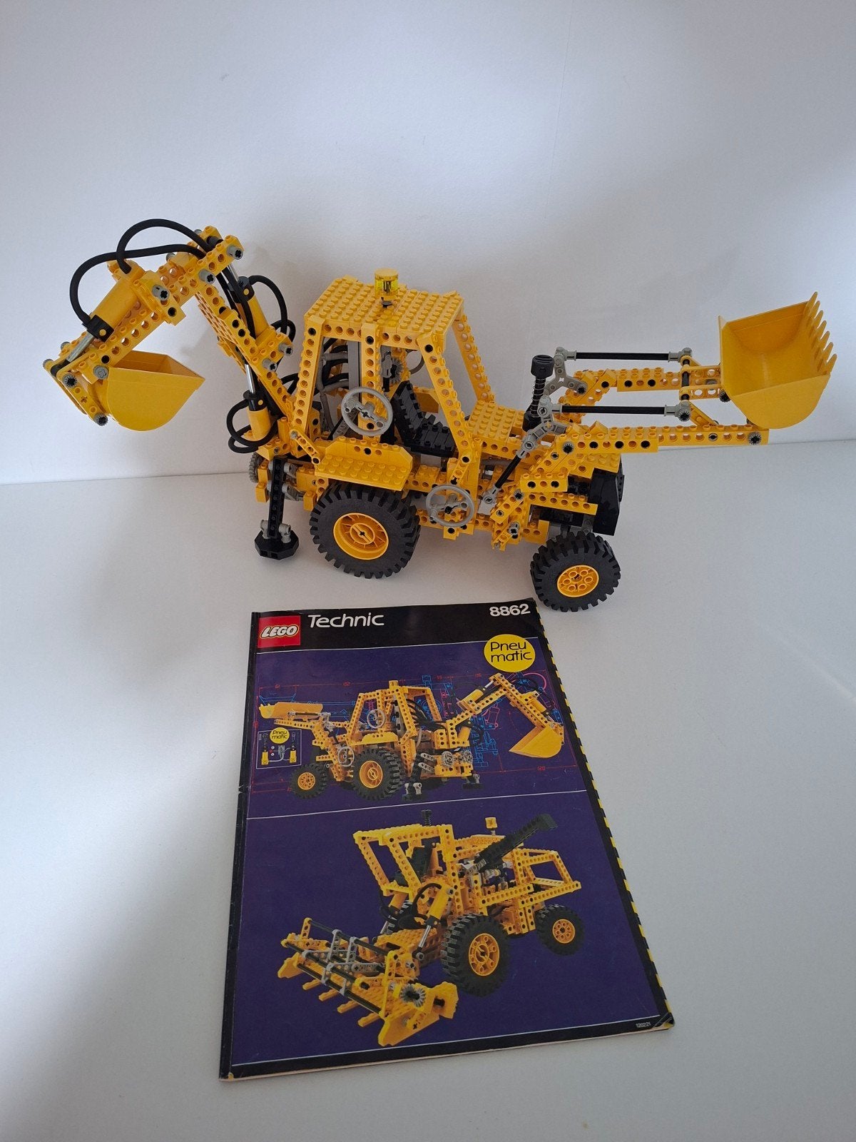 Lego technic 8862 compleet met boekje, Kinderen en Baby's, Gebruikt, Lego, Inclusief instructies, Ophalen of Verzenden