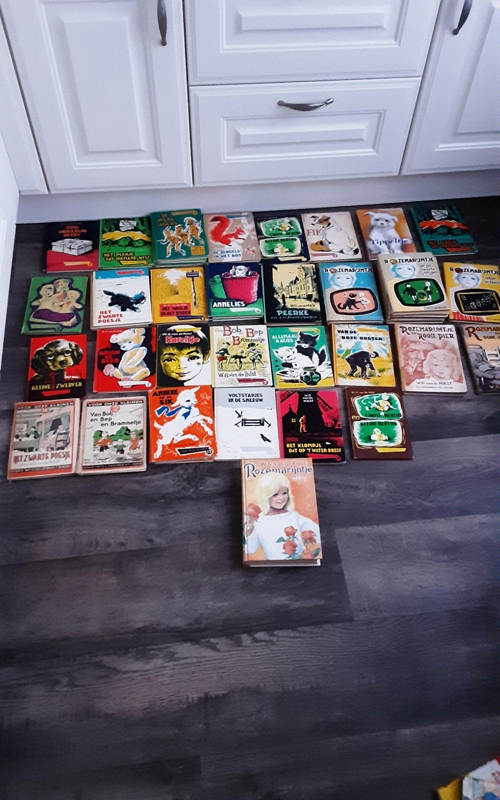 WG VAN DE HULST verzameling boekjes, Ophalen, Gelezen