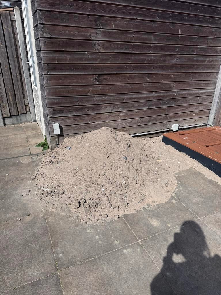 Bouwzand / Grondzand - Ideaal voor diverse projecten, Tuin en Terras, Zand, Ophalen, Gebruikt, Ophoogzand