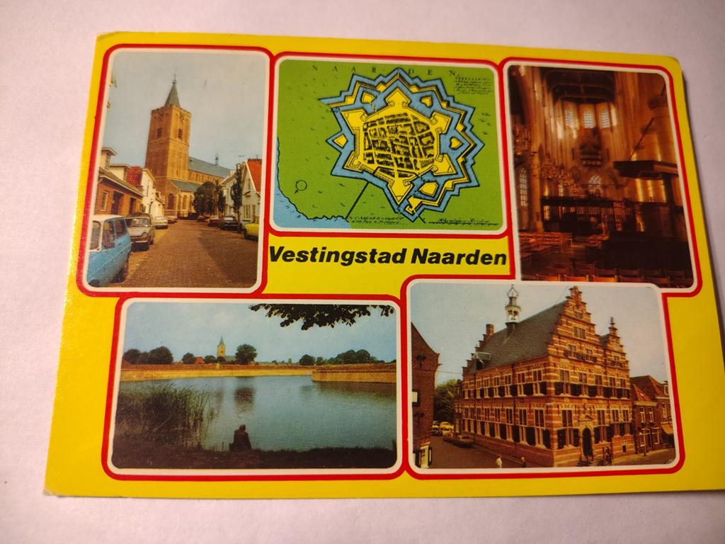 Naarden, Verzamelen, Ansichtkaarten | Nederland, Ophalen of Verzenden, 1940 tot 1960, Noord-Holland