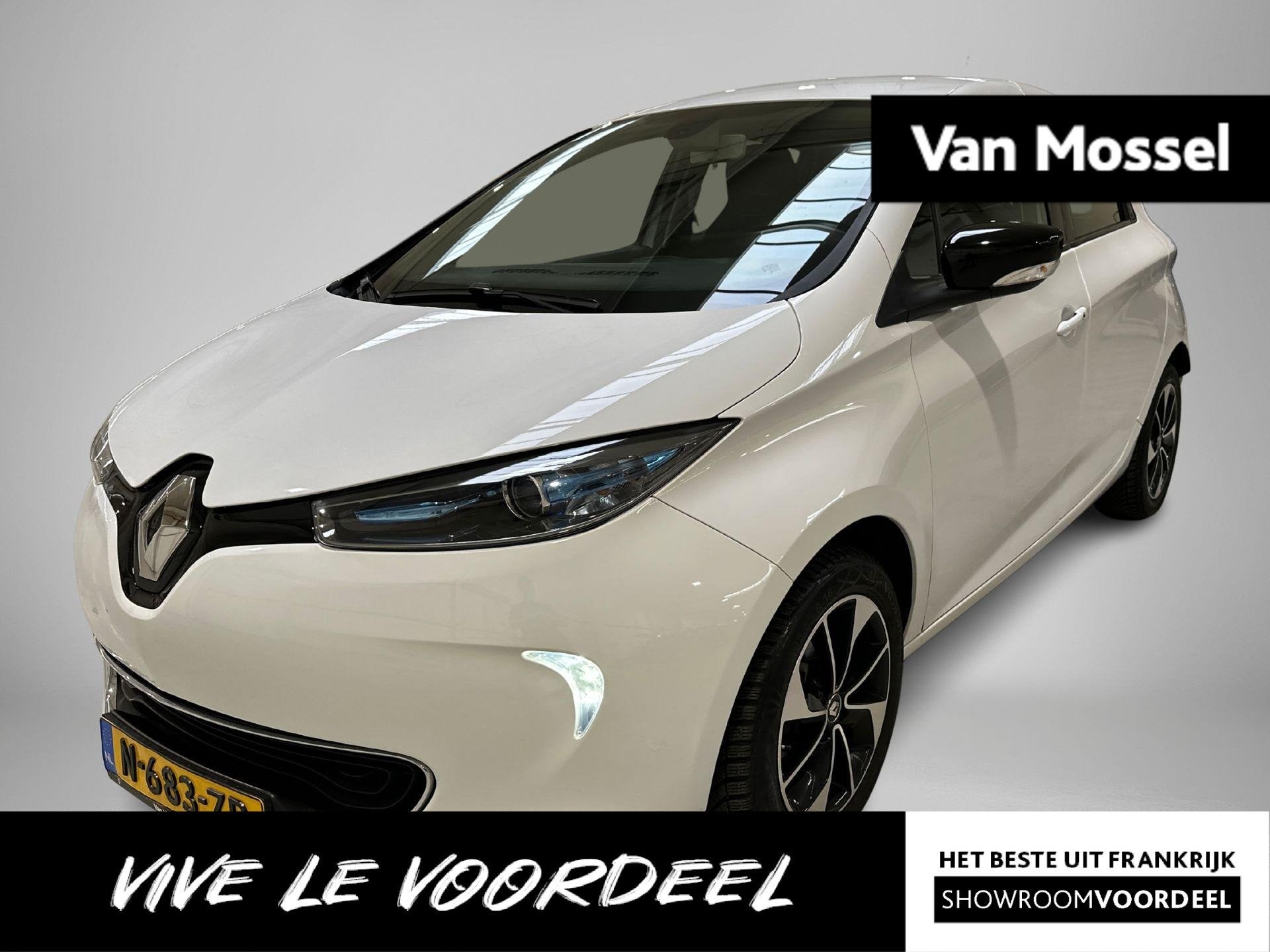 Renault ZOE R90 Intens 41 kWh (ex Accu) 93PK | Navigatie | C, Auto's, Stof, Gebruikt, 41 kWh, 92 pk