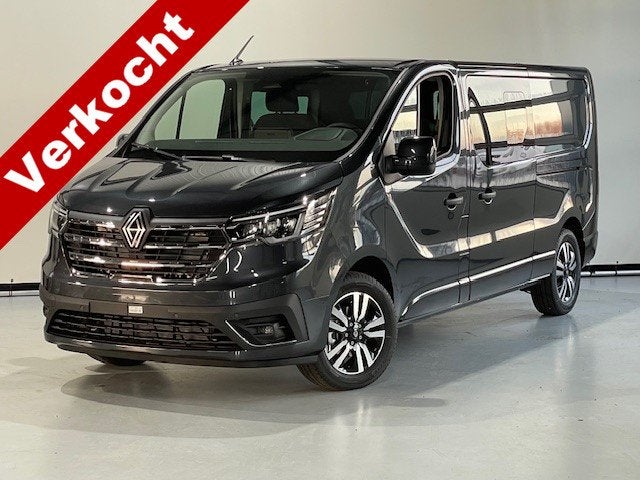 Renault Trafic 2.0 Blue dC1 150 EDC T30 L2H1 Extra DC, Stof, Gebruikt, Zwart, 4 cilinders