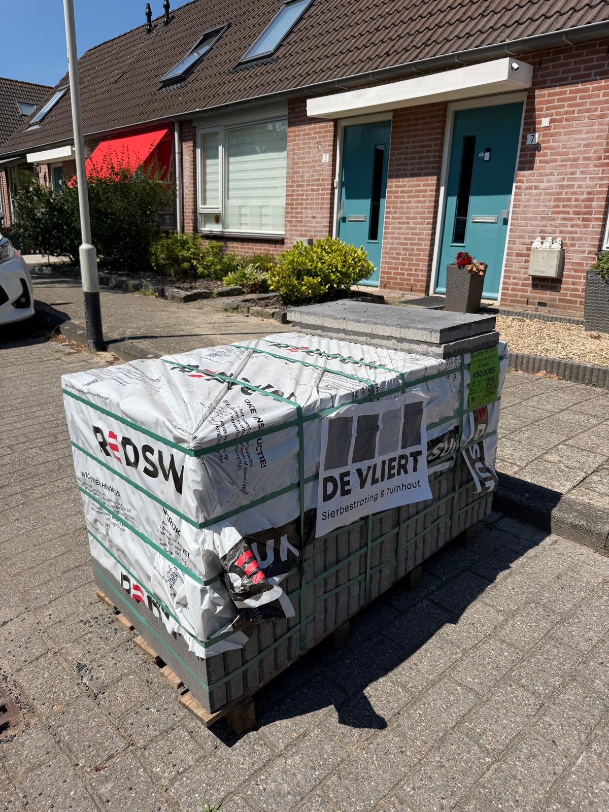 Redsun SmarTton SE XXS 60x30 tegels - overschot, Ophalen, Nieuw, Minder dan 5 m², Beton