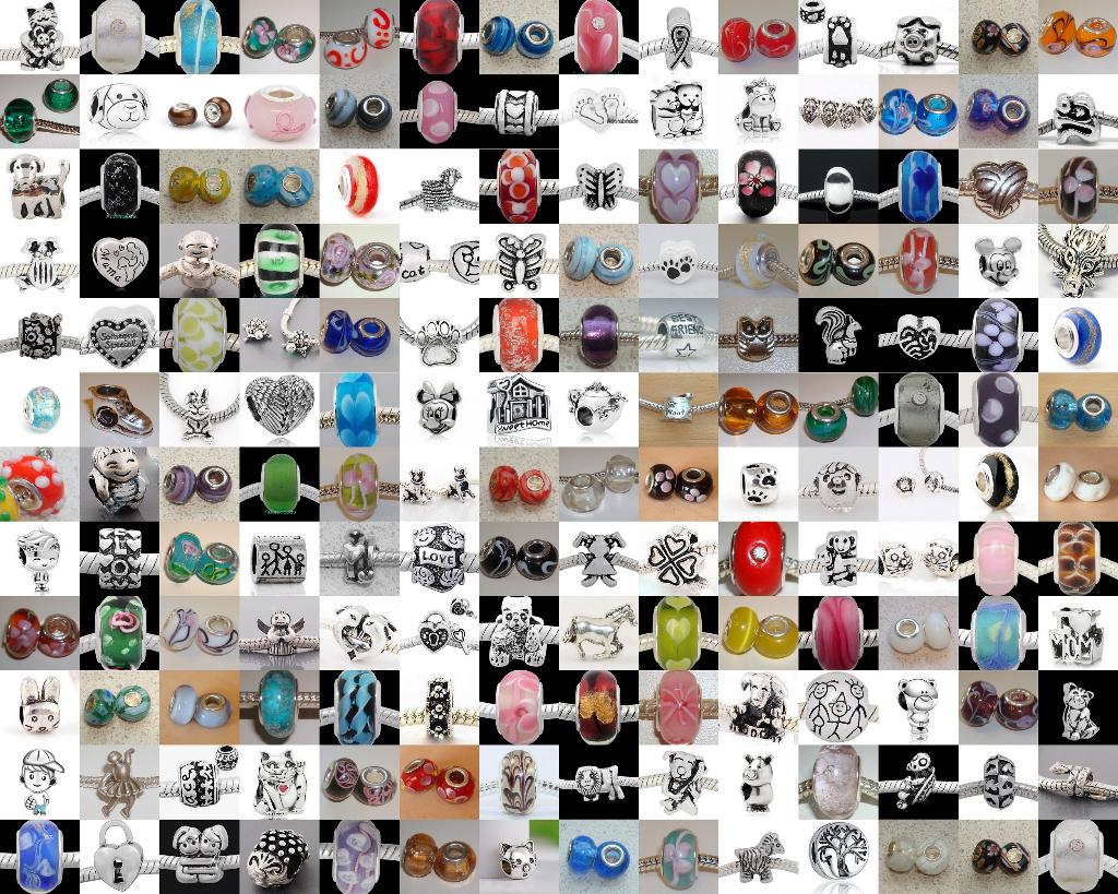 Vanaf € 0,06 Groot gat bedels, Sieraden, Tassen en Uiterlijk, Bedels, Overige materialen, Want 18 Hoogvliet, Adorabeads, Nieuw