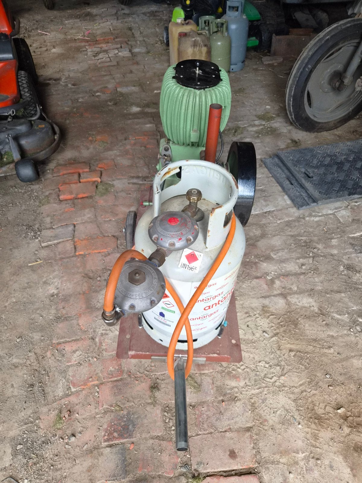wolseley op gas, Doe-het-zelf en Verbouw, Motoren, Ophalen of Verzenden