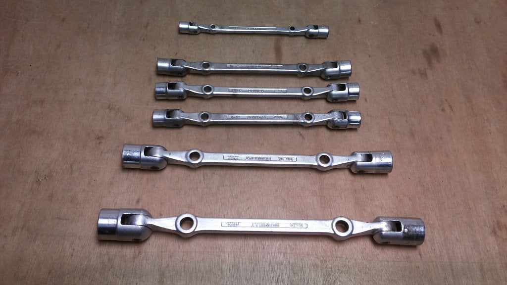 Dowidat kniesleutels no 34 10x11 tm 20x22, Verzenden, Gebruikt