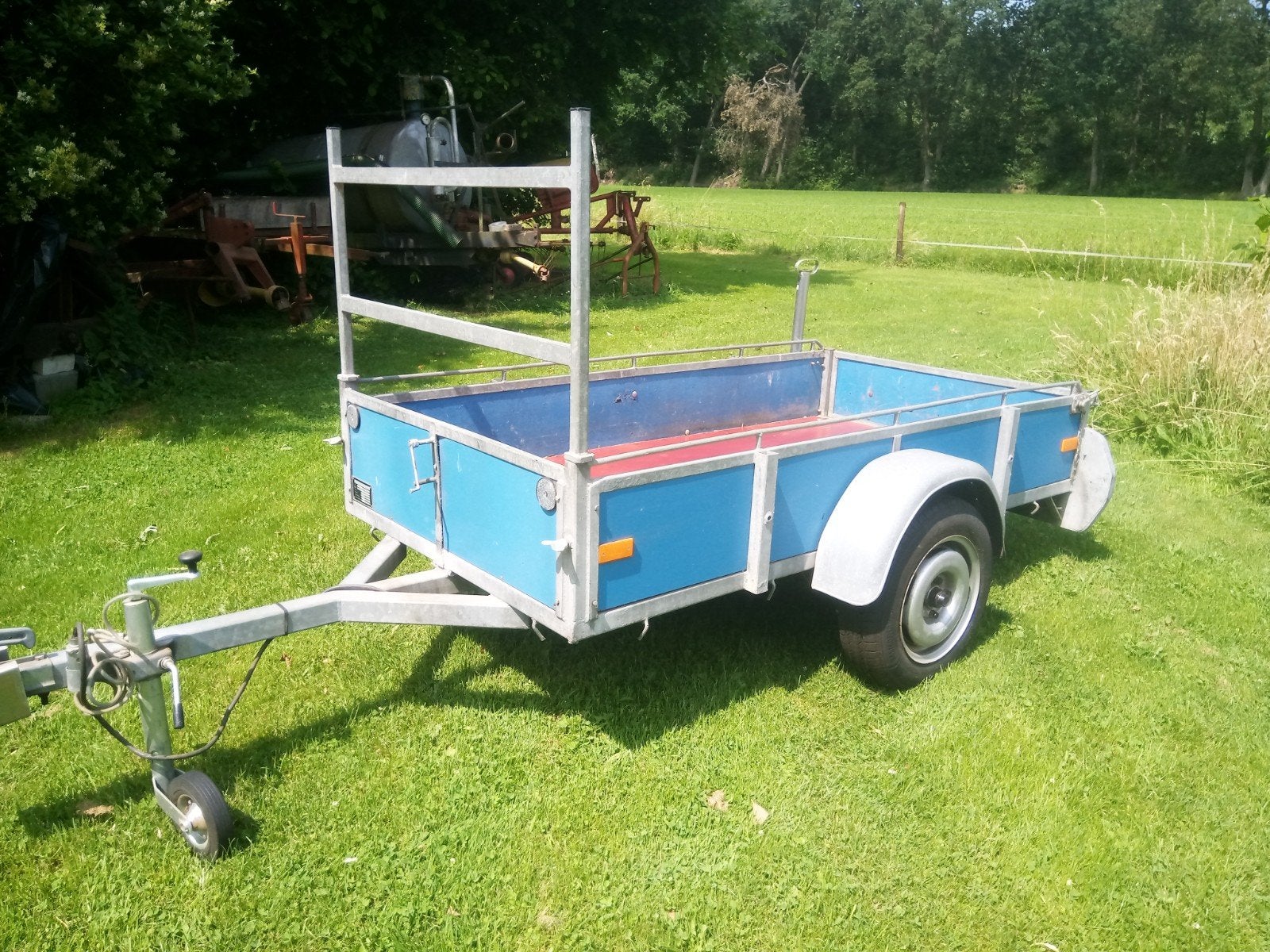 zgan bagage wagen bakmaat 220 x 110, Ophalen, Zo goed als nieuw