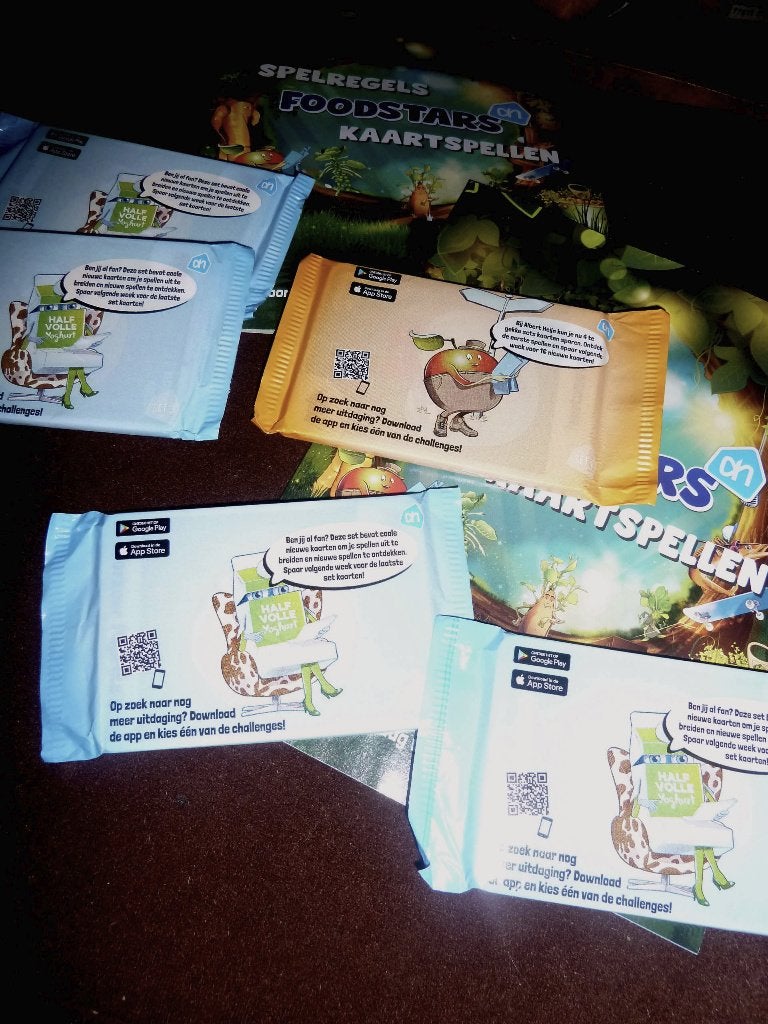 AH Actie - foodstars - 5 pakjes ongeopend, Albert Heijn, Ophalen of Verzenden