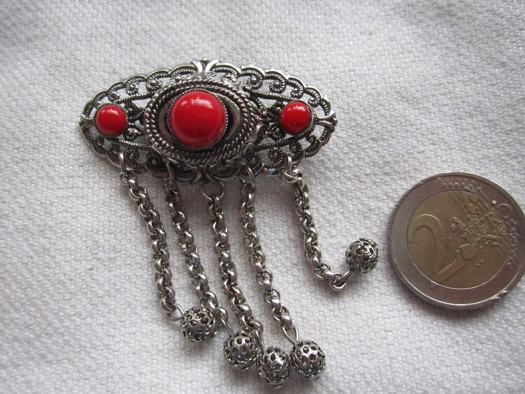 51.    Schitterende oude broche, Sieraden, Tassen en Uiterlijk, Antieke sieraden, Ophalen, Overige materialen, Broche