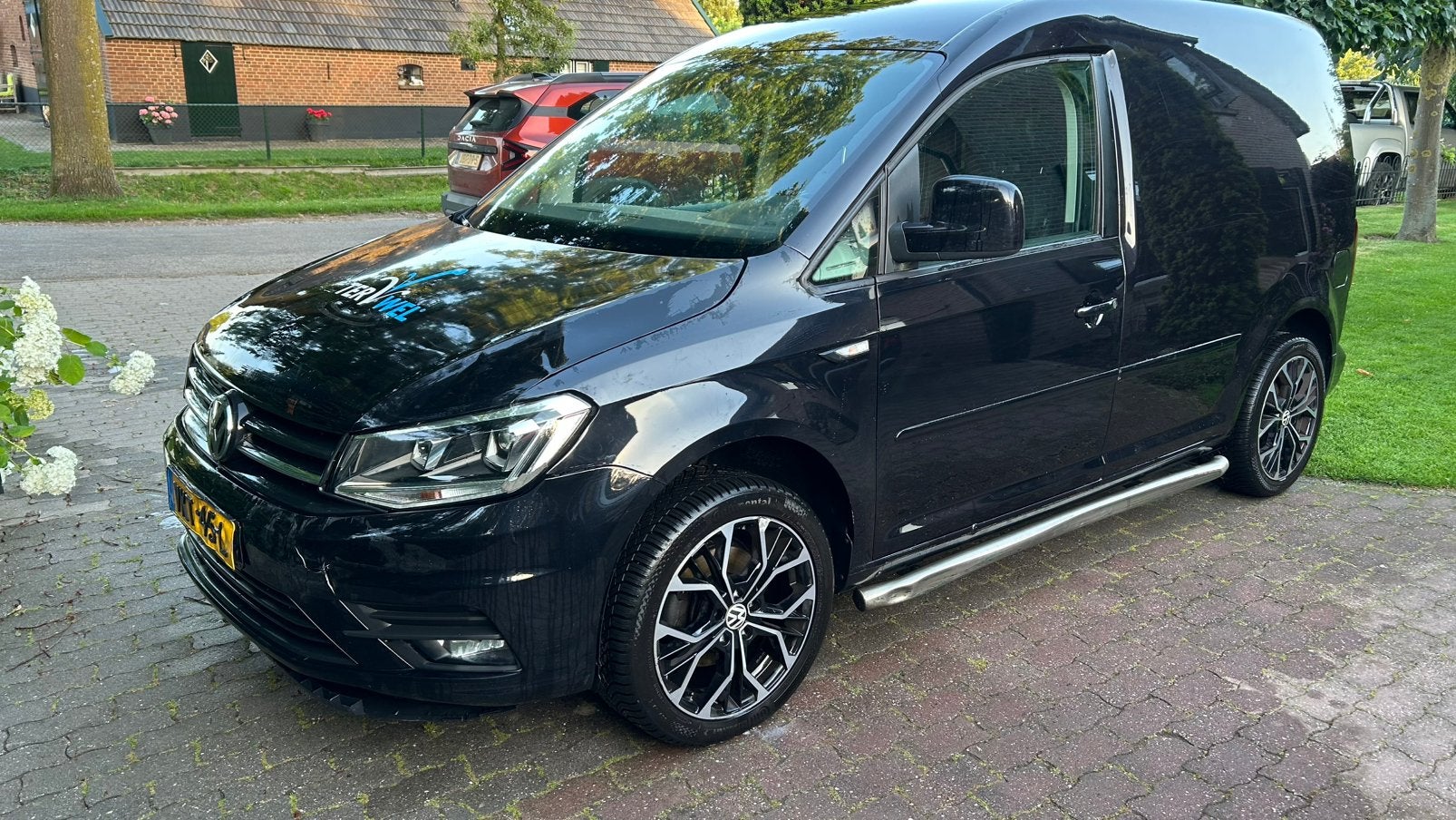 Caddy 2.0 tdi DSG 2018, Auto diversen, Ophalen, Wit, Diesel, Overige carrosserieën